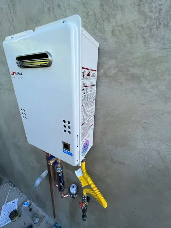 Tankless water heater installation for Birch Hills homes