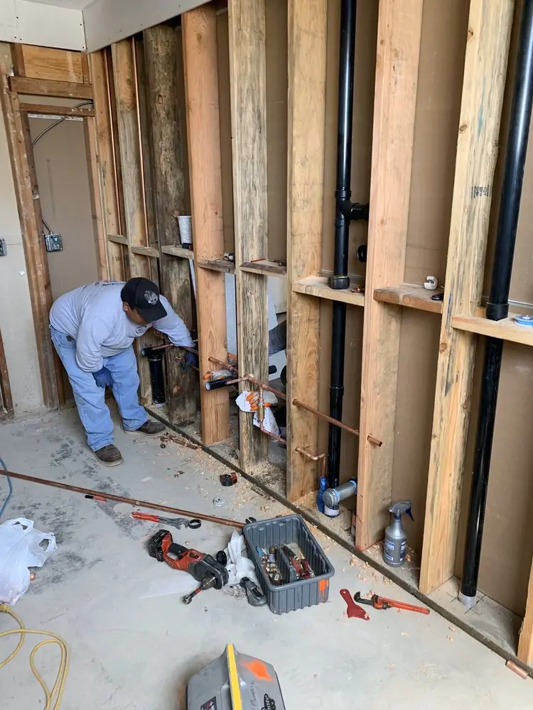 Commercial rough-in plumbing for Water Heater Replacement in Birch Hills